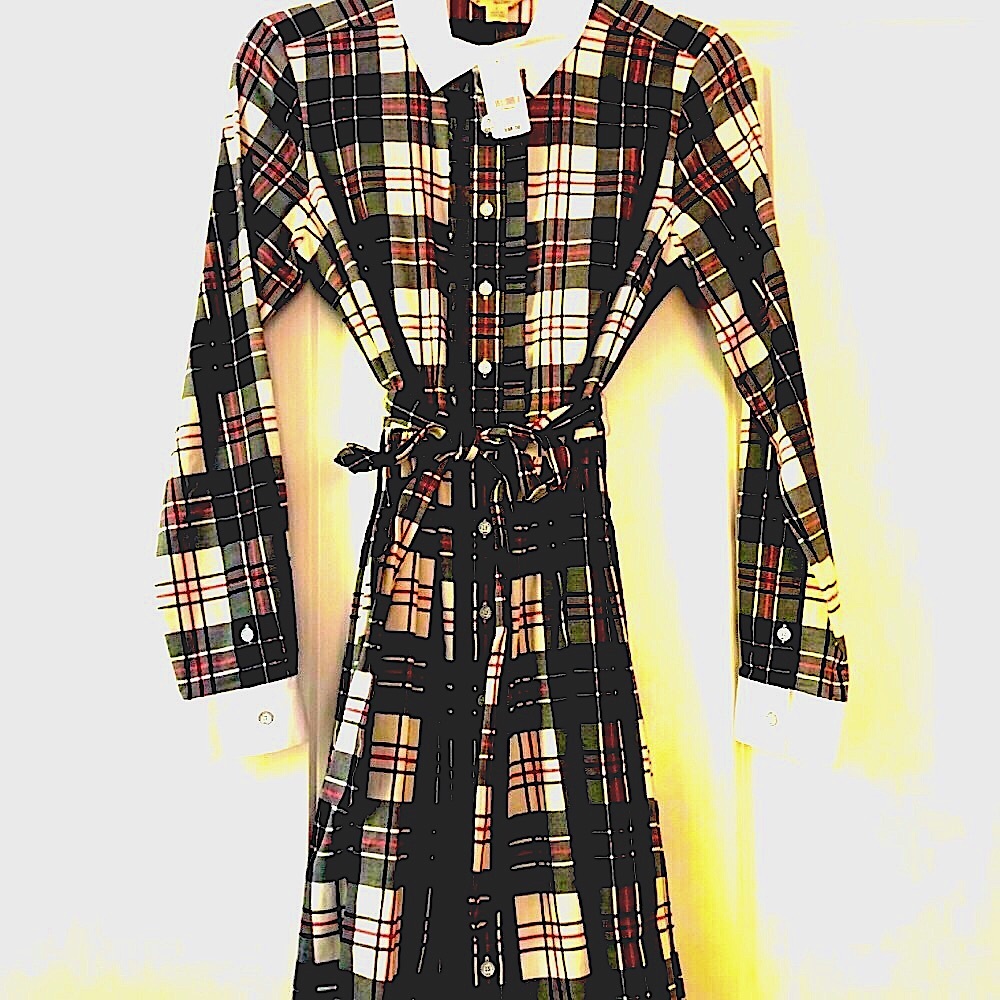 Brooks Brothers Red Fleece Dress with tags
